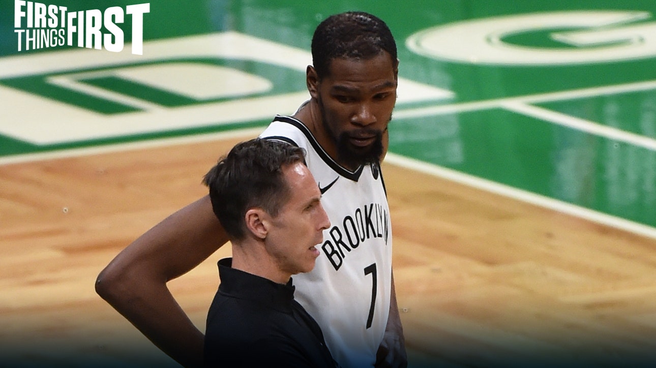 Nick Wright agrees with Scottie Pippen:  'Inexperienced coaching wore Kevin Durant down' | FIRST THINGS FIRST