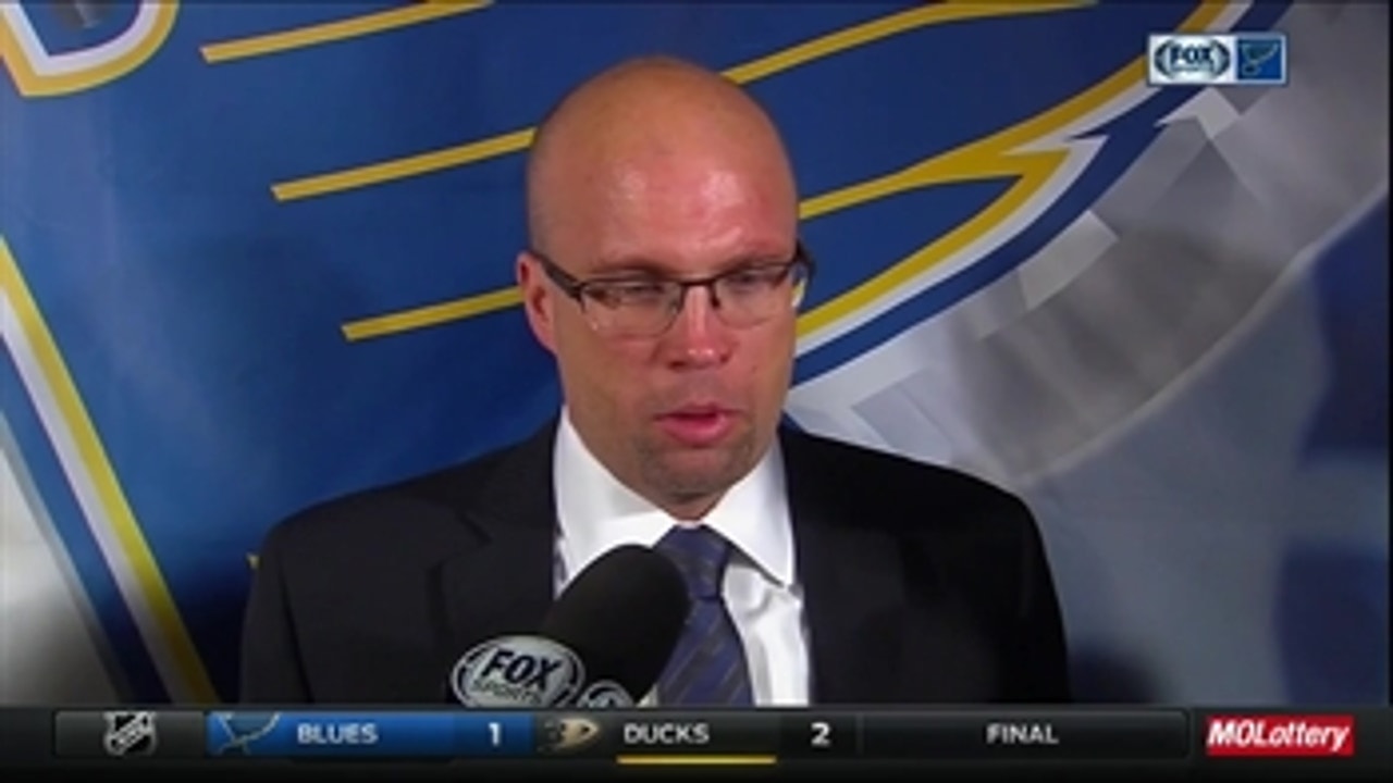 Yeo: Blues lacked urgency when down 1-0