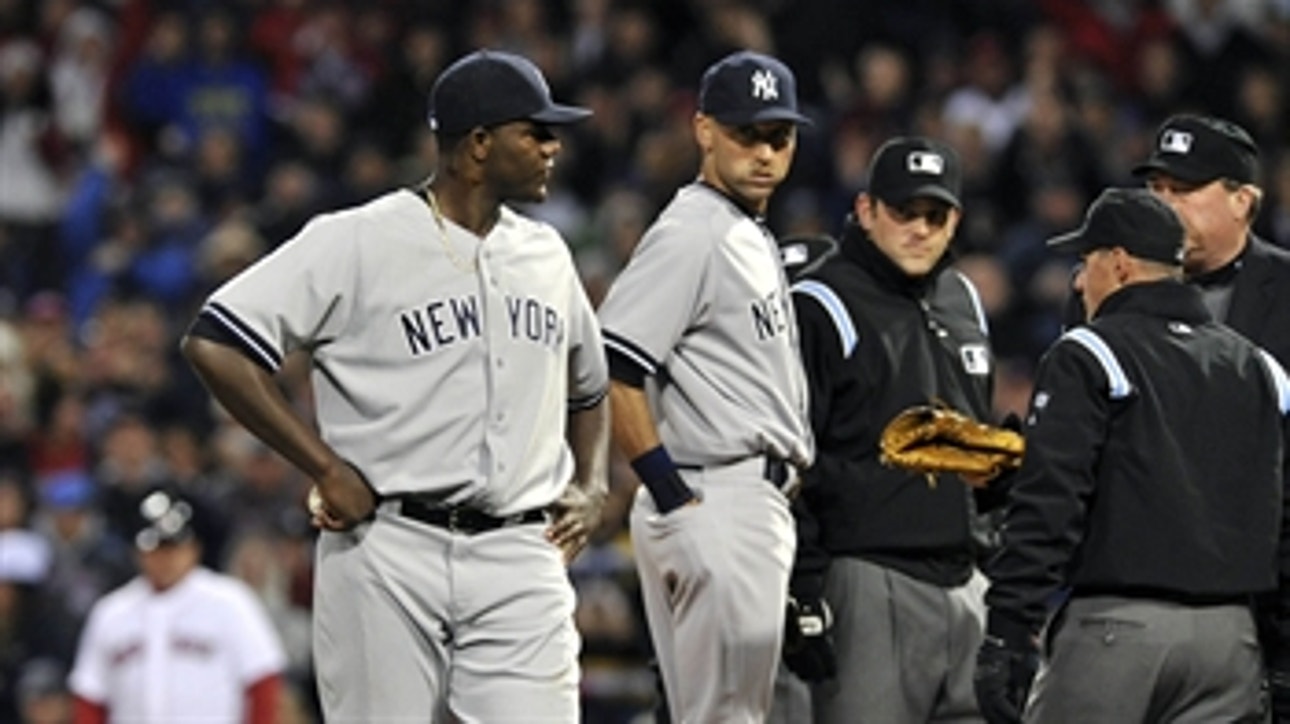 Pineda caught again with suspicious substance
