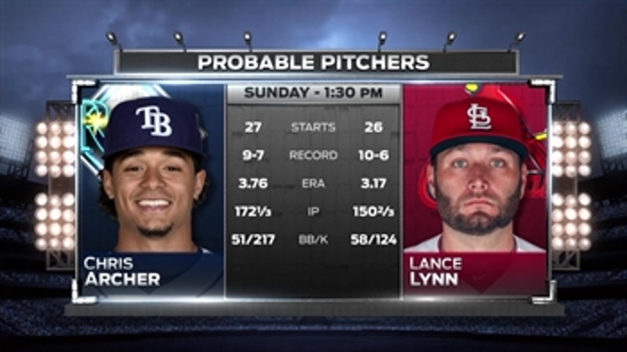 Chris Archer tries to help Rays finish series with a win