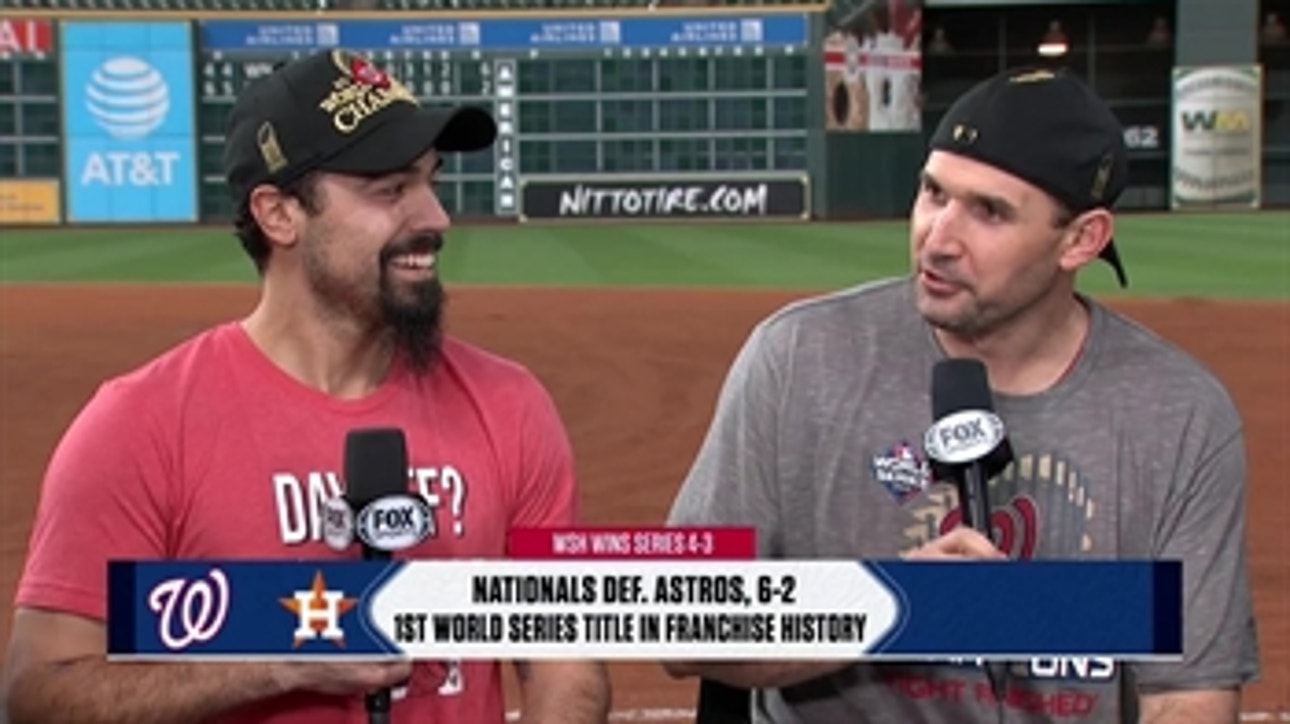 Ryan Zimmerman: 'We've come a long way... World Series champs, you can't take it away'