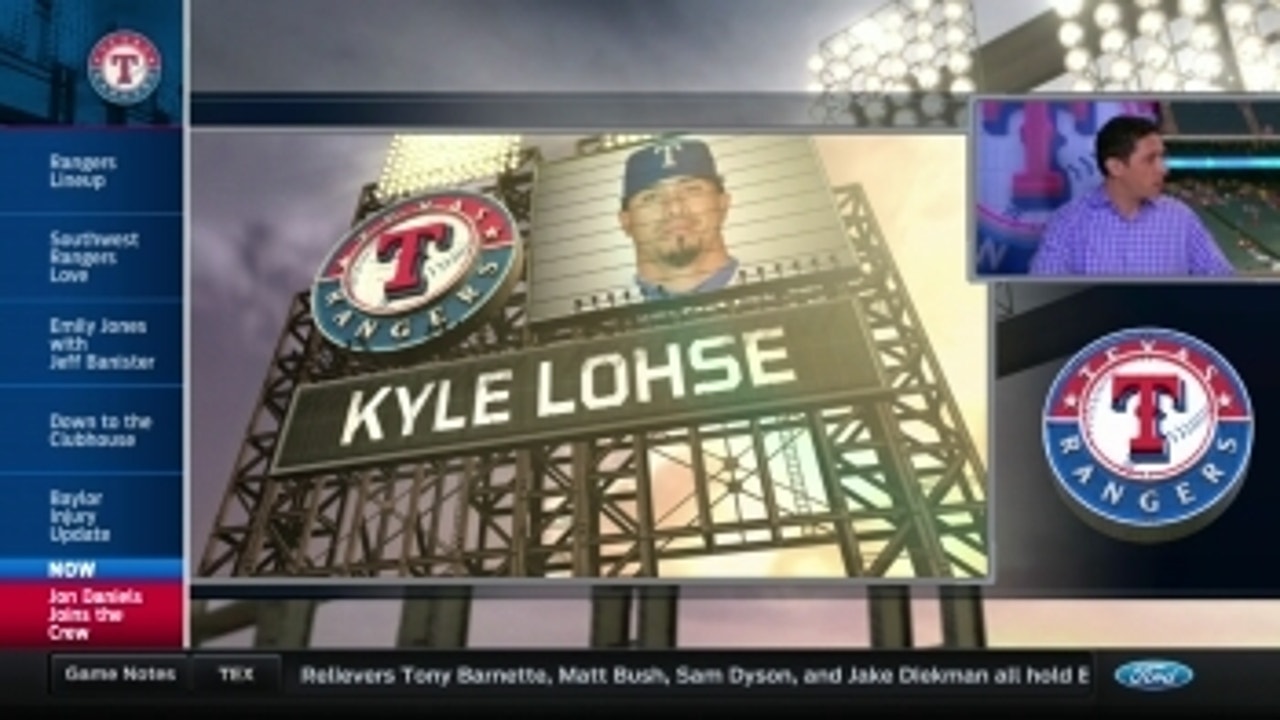 Rangers Live: Jon Daniels discusses Kyle Lohse