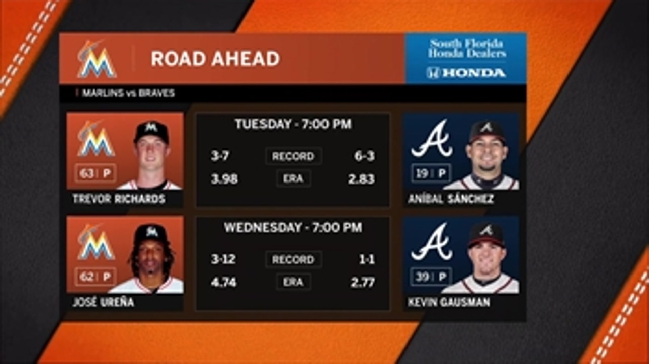 Trevor Richards tries to help Marlins bounce back against Braves