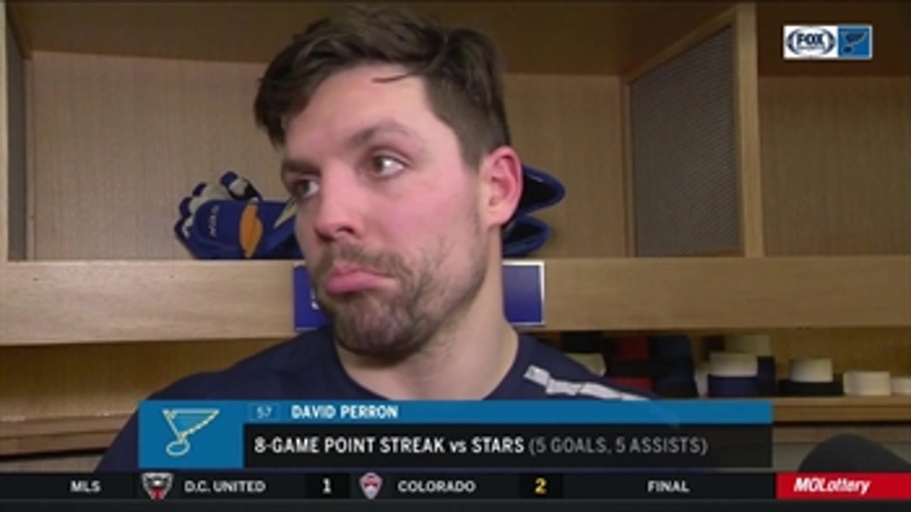 Perron on Stars: 'We're prepared for them, obviously'