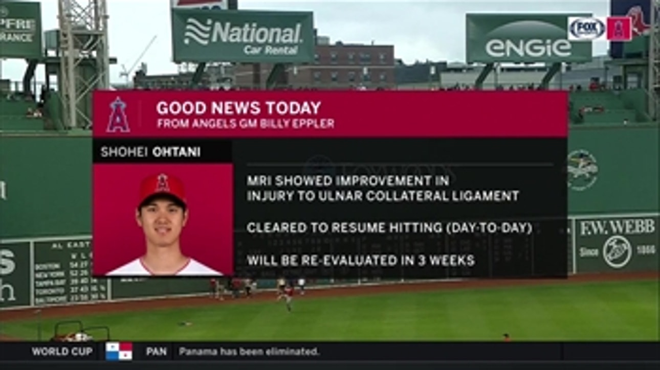 Shohei Ohtani is cleared to start hitting again