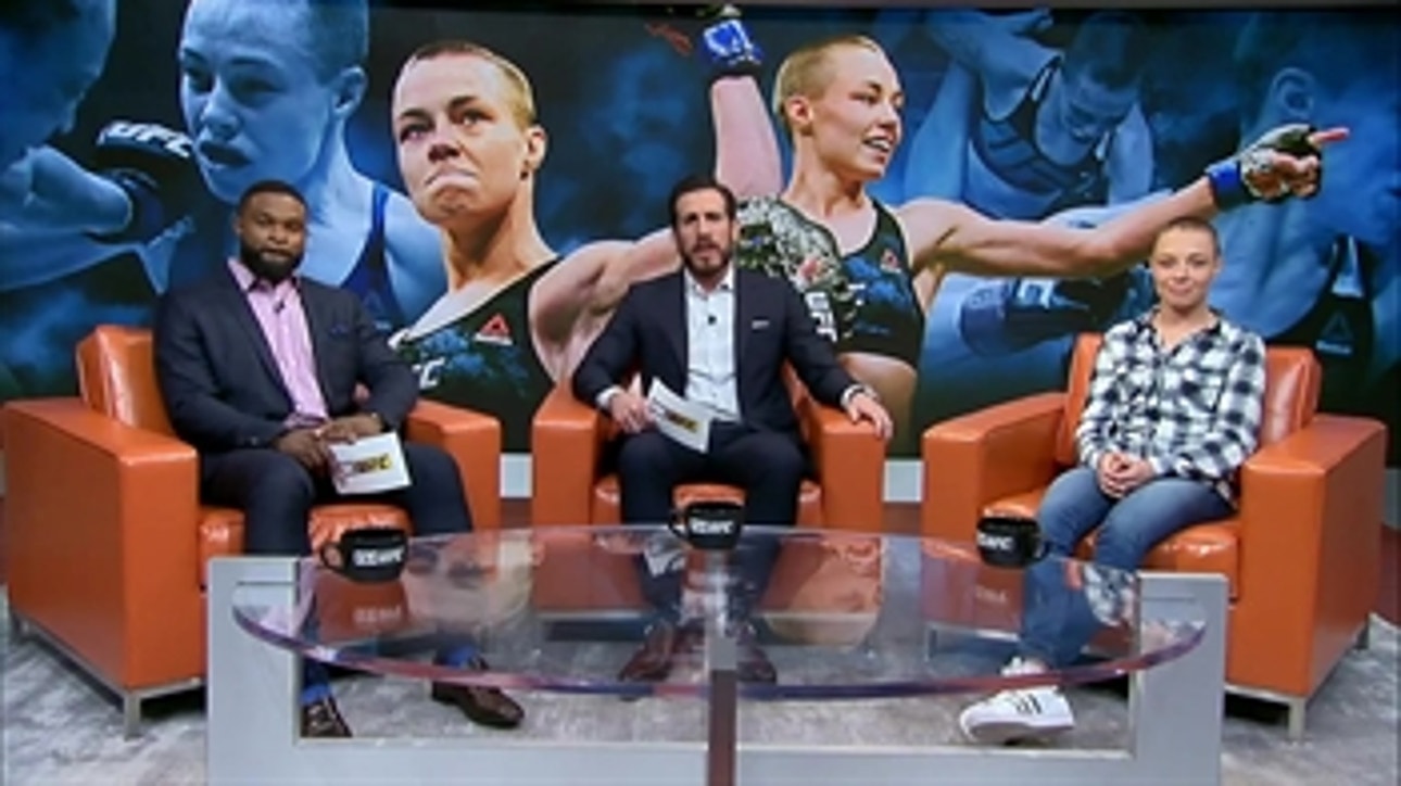 Rose Namajunas sits down with the UFC Tonight crew | INTERVIEW | UFC Tonight