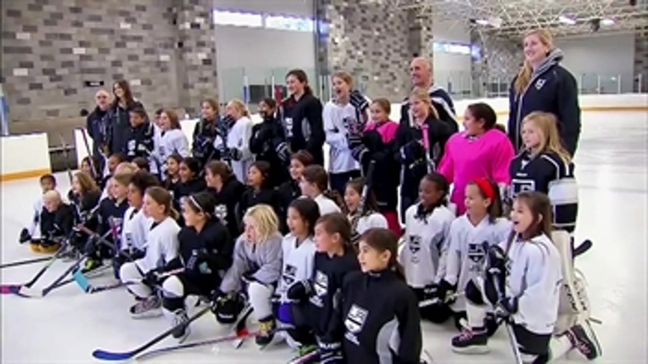 Inside look at the LA Kings Girls Hockey Program