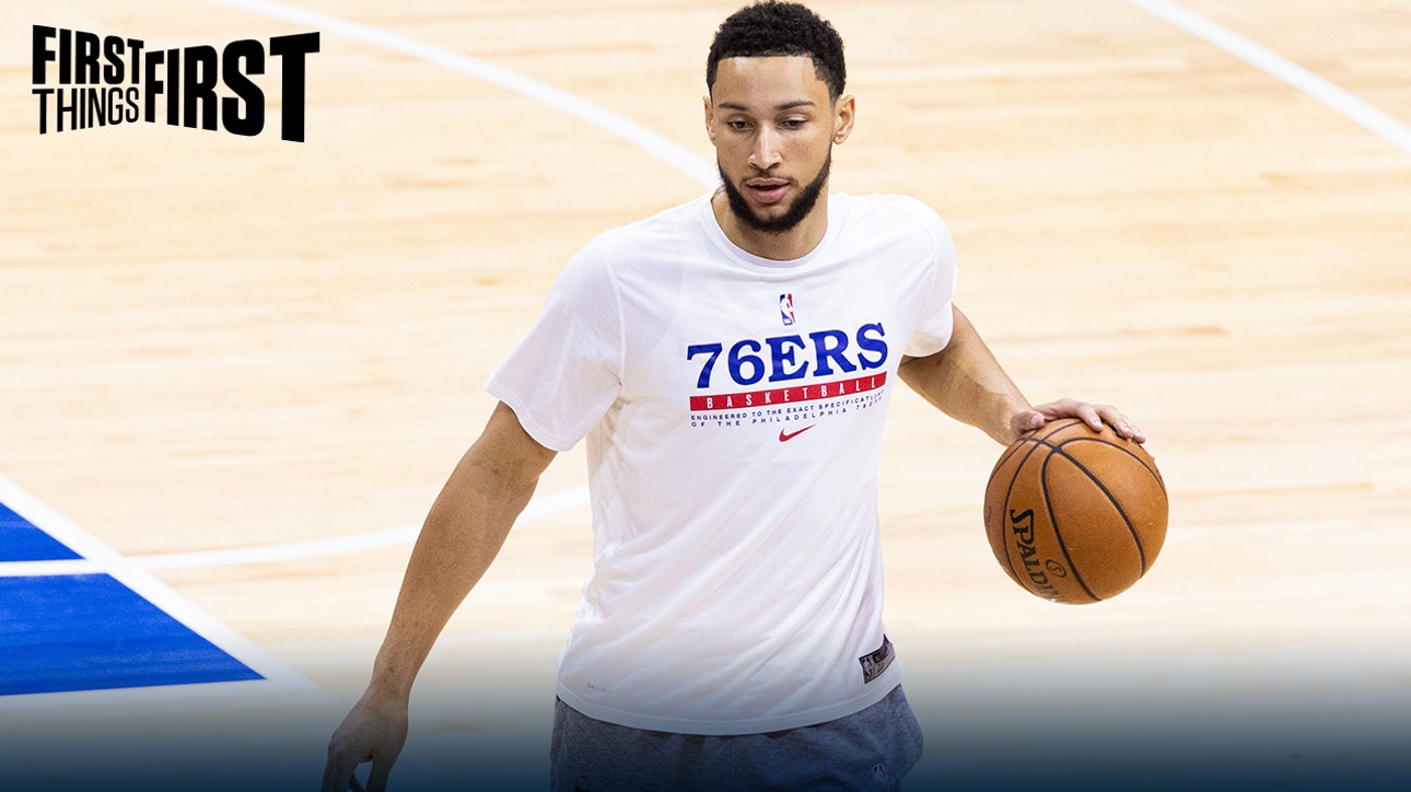 Nick Wright reveals which NBA player he would trade Ben Simmons for if he were 76ers | FIRST THINGS FIRST