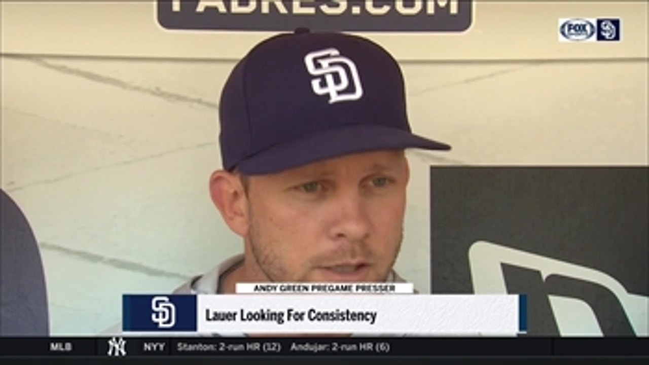 Padres rookie Eric Lauer striving for consistency