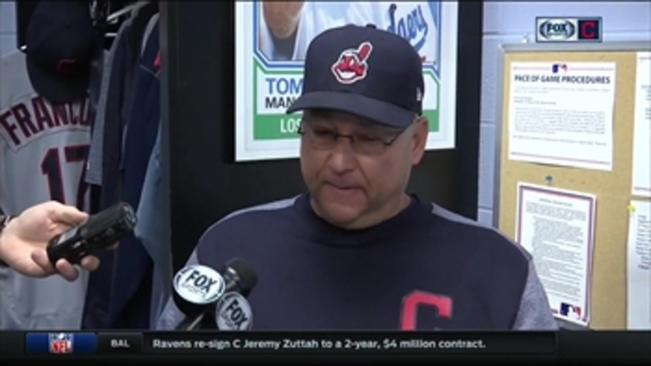Terry Francona provides favorable update on Corey Kluber's ankle