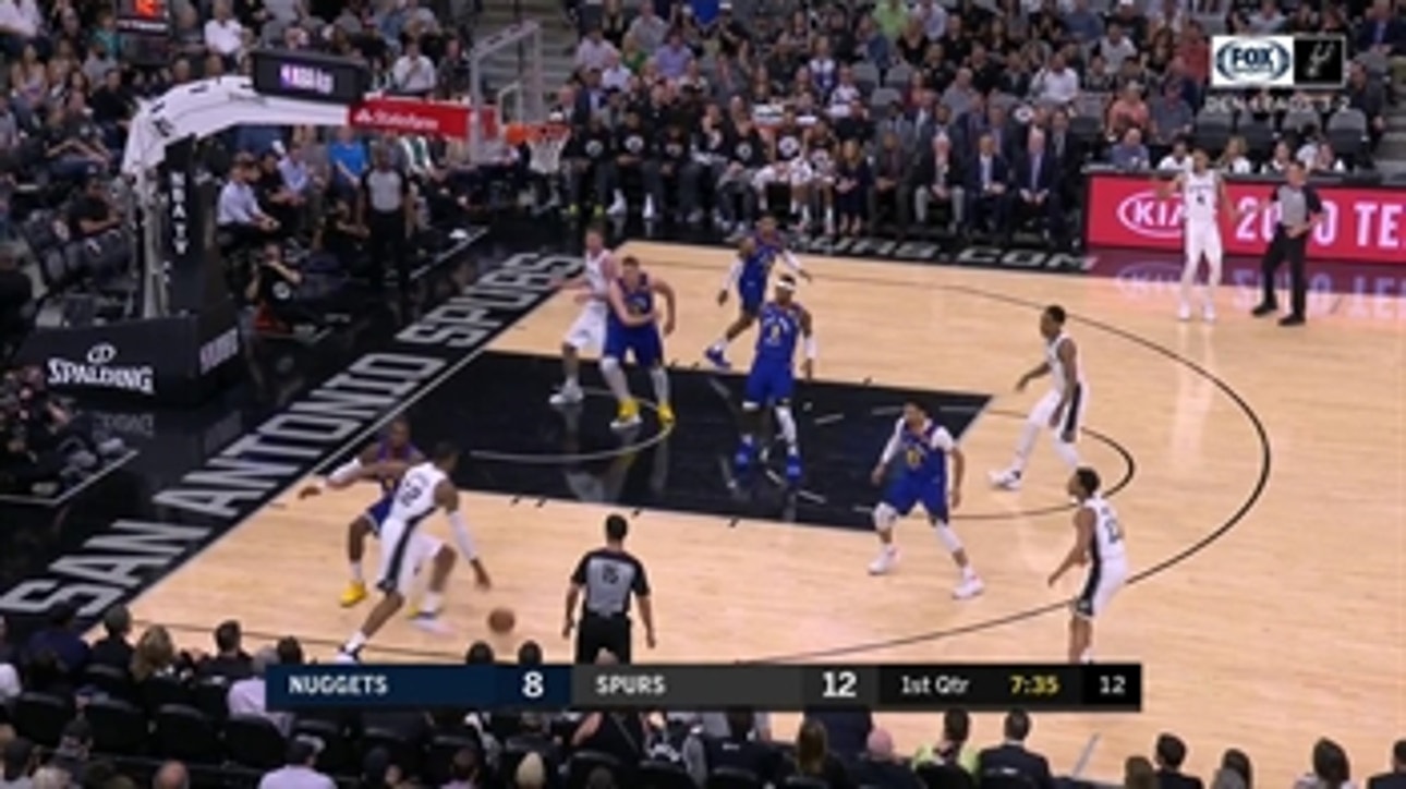 HIGHLIGHTS: LaMarcus Aldridge is Red Hot for Three Early on