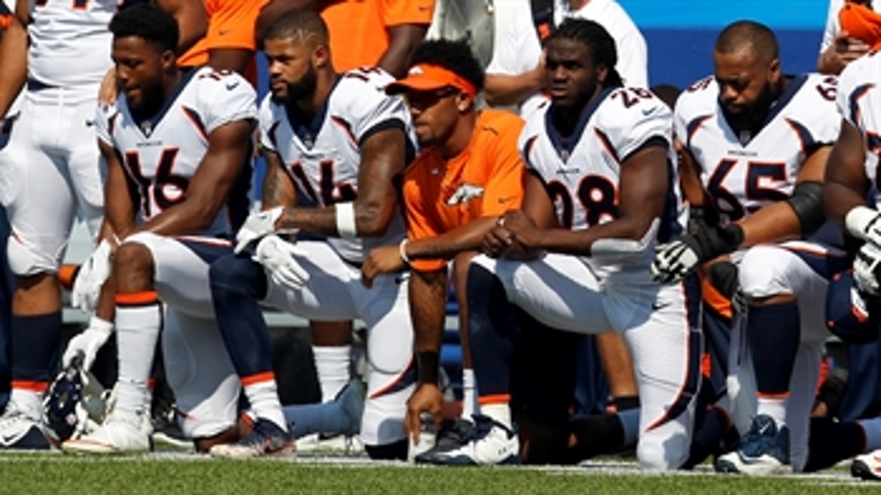 Every NFL team that protested ahead of Sunday's early games