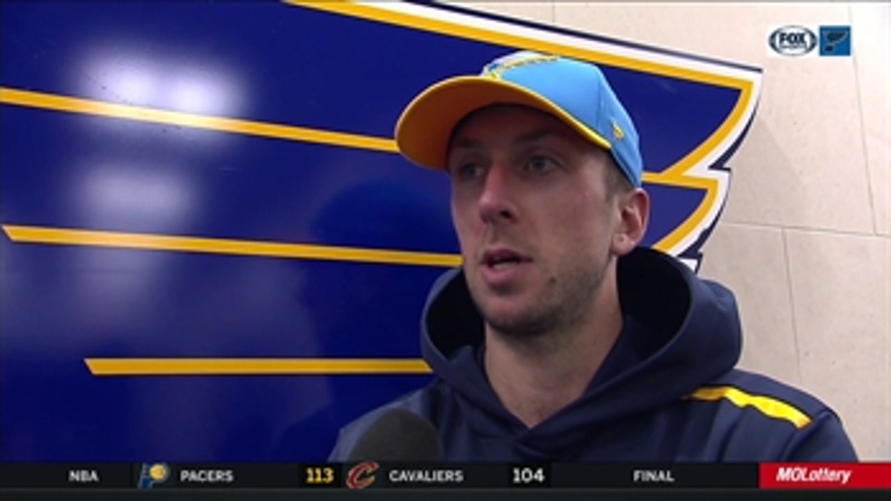 Allen on Blues' win streak: 'Everyone's buying in'