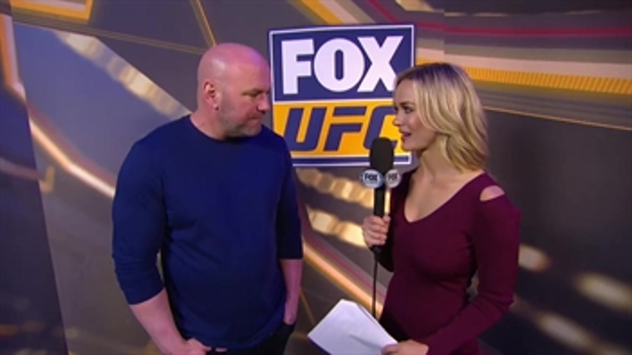 Dana White wants to give FOX a show on Saturday night | WEIGH-INS | INTERVIEW | UFC on FOX