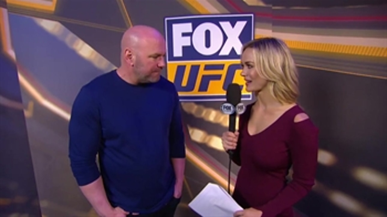 Dana White wants to give FOX a show on Saturday night ' WEIGH-INS ' INTERVIEW ' UFC on FOX