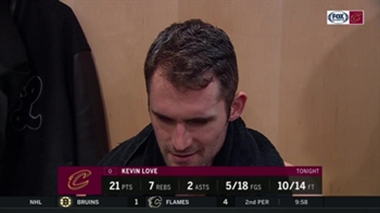 Kevin Love on what the Cavs need to do this season in order to be successful