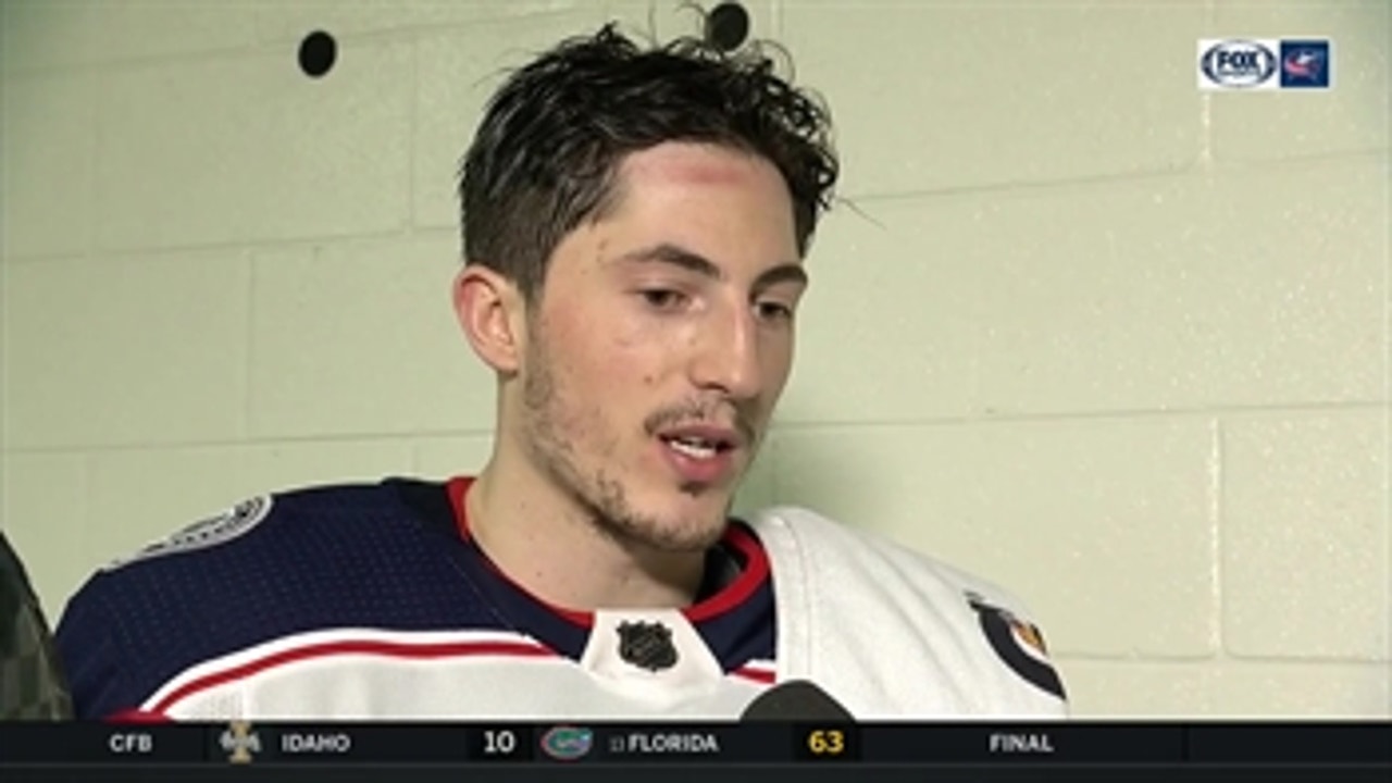 Zach Werenski thinks Blue Jackets learned lessons from home-opening loss to Canes