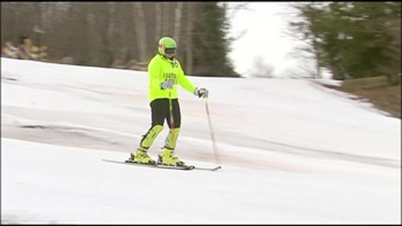 Blind skier prepares for 2014 Paralympic Games