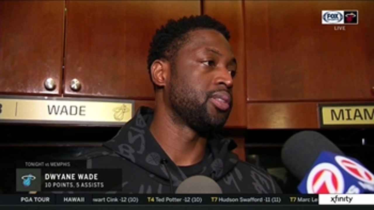 Dwyane Wade details how key plays down the stretch helped Miami win