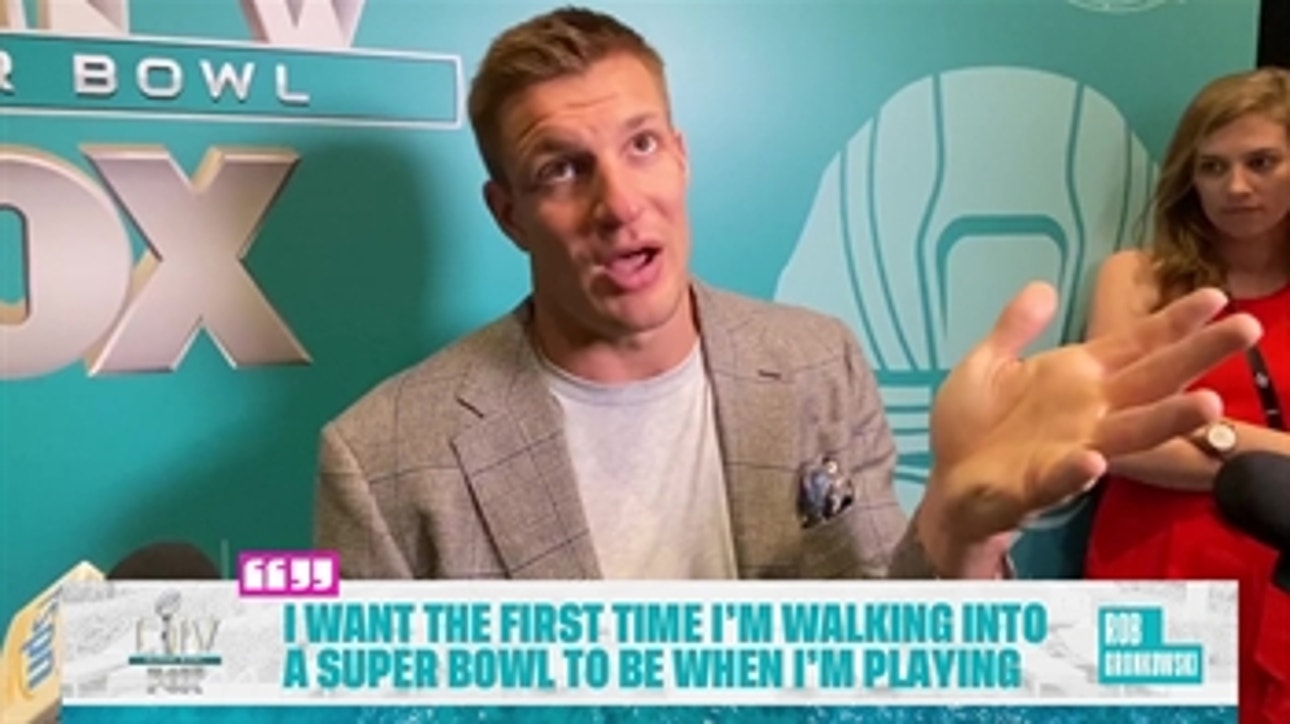 Gronk explains why he almost ditched going to Giants-Patriots Super Bowl as an 18-year-old fan