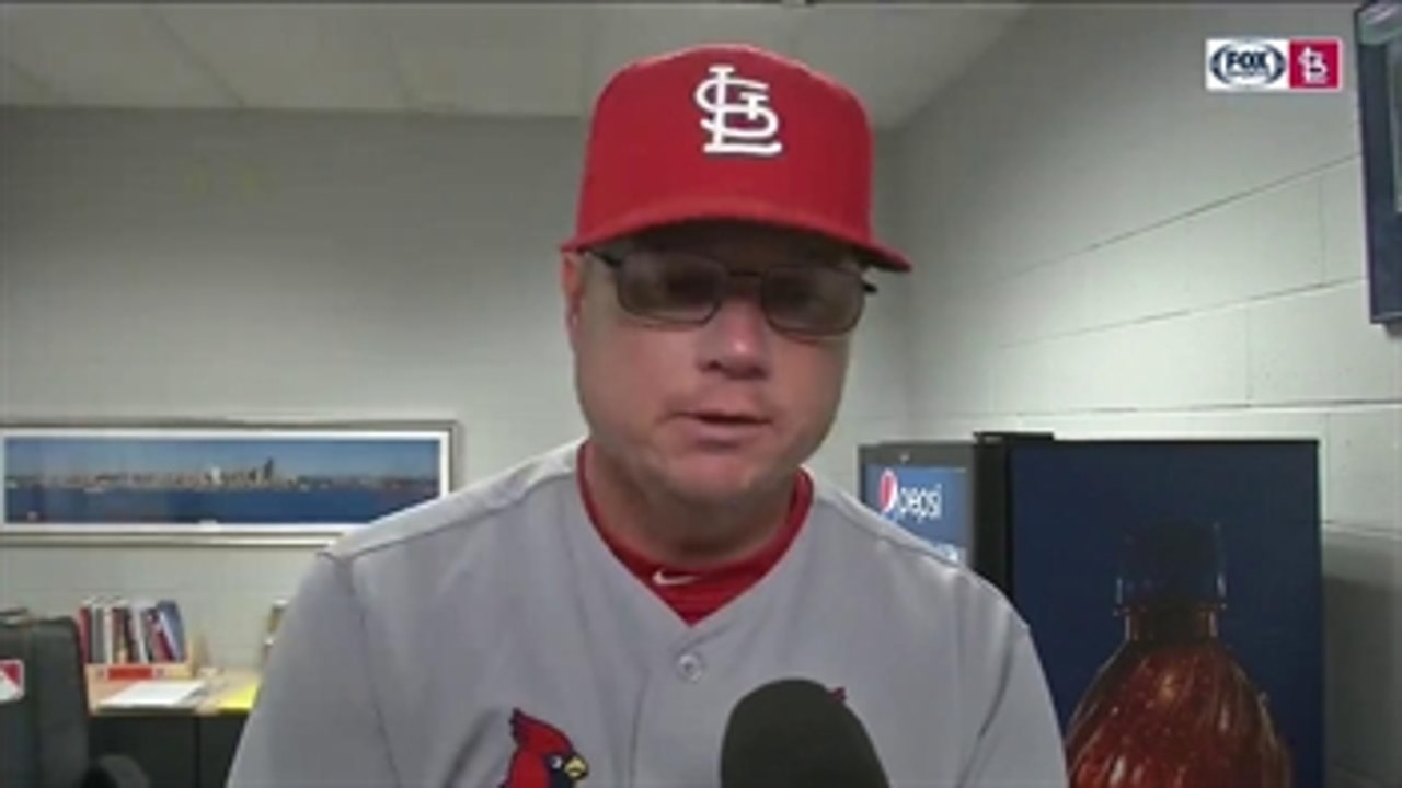 Shildt: 'One mistake out of the bullpen ended up costing us'