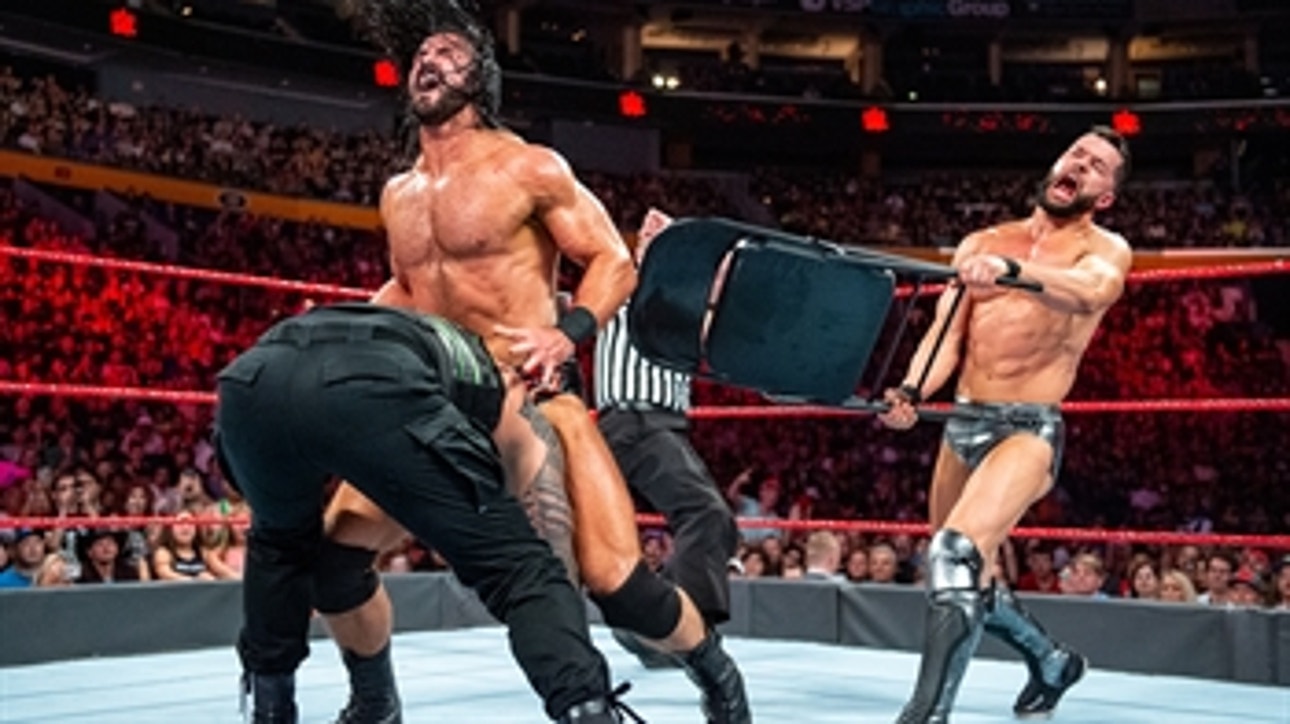 Roman Reigns vs. Finn Bálor vs. Drew McIntyre - Triple Threat Match: Raw, July 16, 2018 (Full Match)