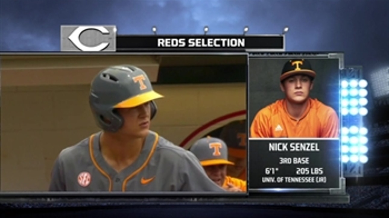 Cincinnati Reds select Nick Senzel with second overall draft pick