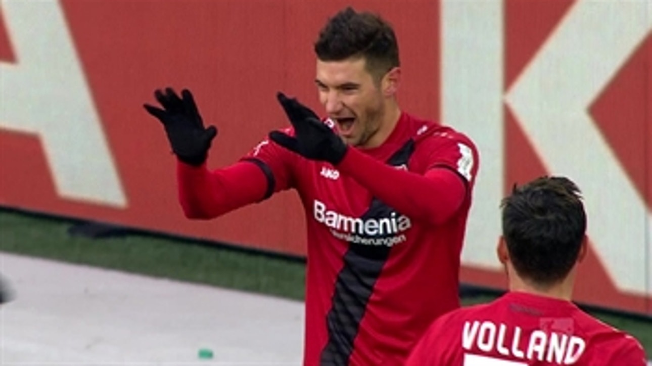 Lucas Alario on settling in at Bayer Leverkusen