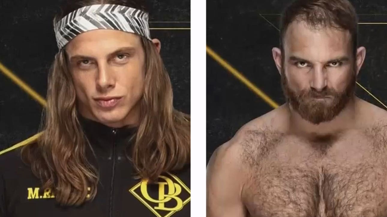 Matt Riddle battles Timothy Thatcher inside the NXT Fight Pit with Kurt Angle as guest referee