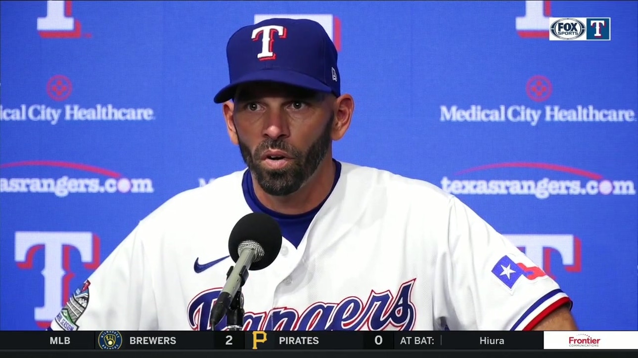 Chris Woodward on Rangers win over Diamondbacks