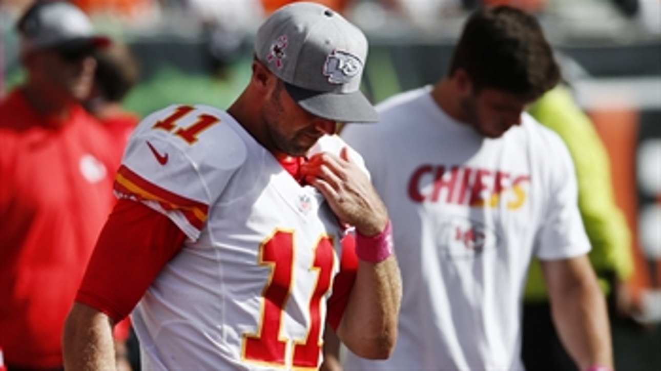 Alex Smith not excited about near record-setting pace
