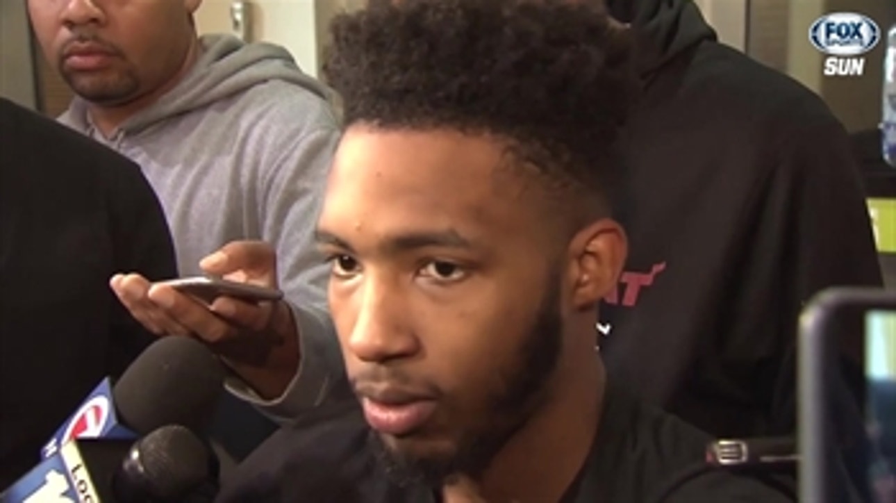 Derrick Jones Jr. on what he brings to the Heat