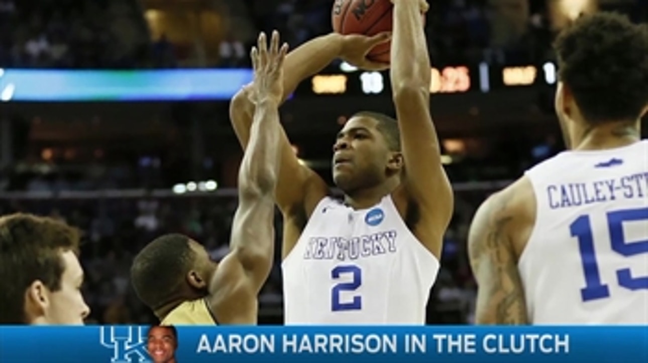 Kentucky's Aaron Harrison was unsung hero vs. Notre Dame