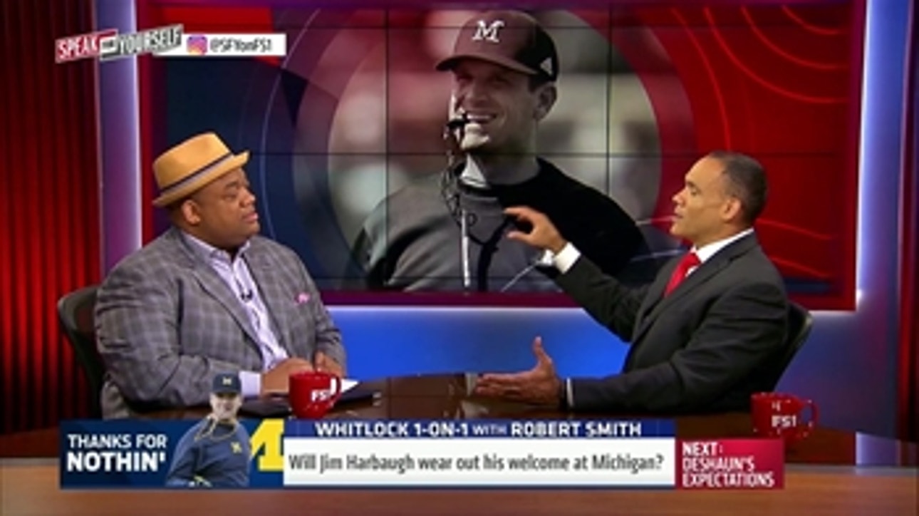 Whitlock 1-on-1: Michigan cares about Jim Harbaugh's success on the field, not his antics - 'Speak for Yourself'