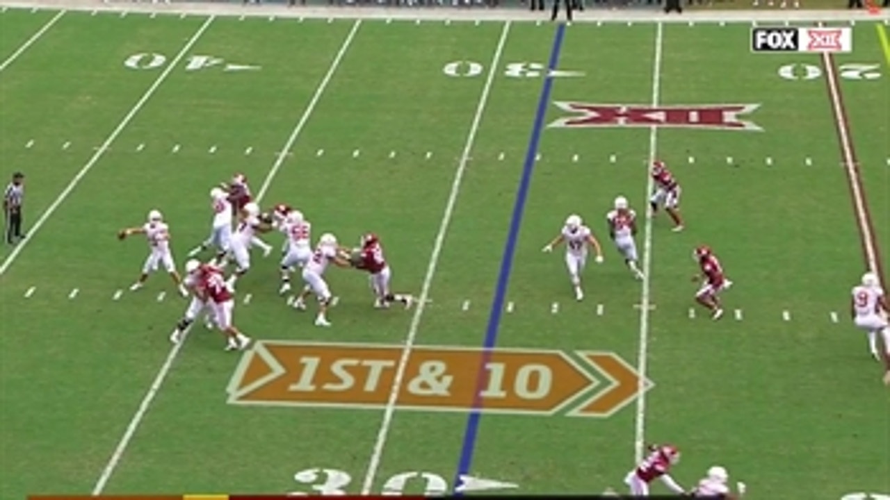 Texas back?! The Longhorns score a picture-perfect TD to take the lead over Oklahoma