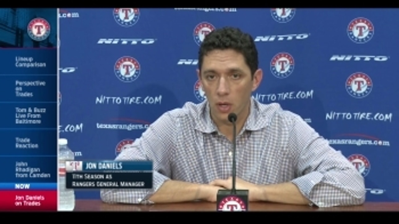 Jon Daniels: 'We have only winning pieces'