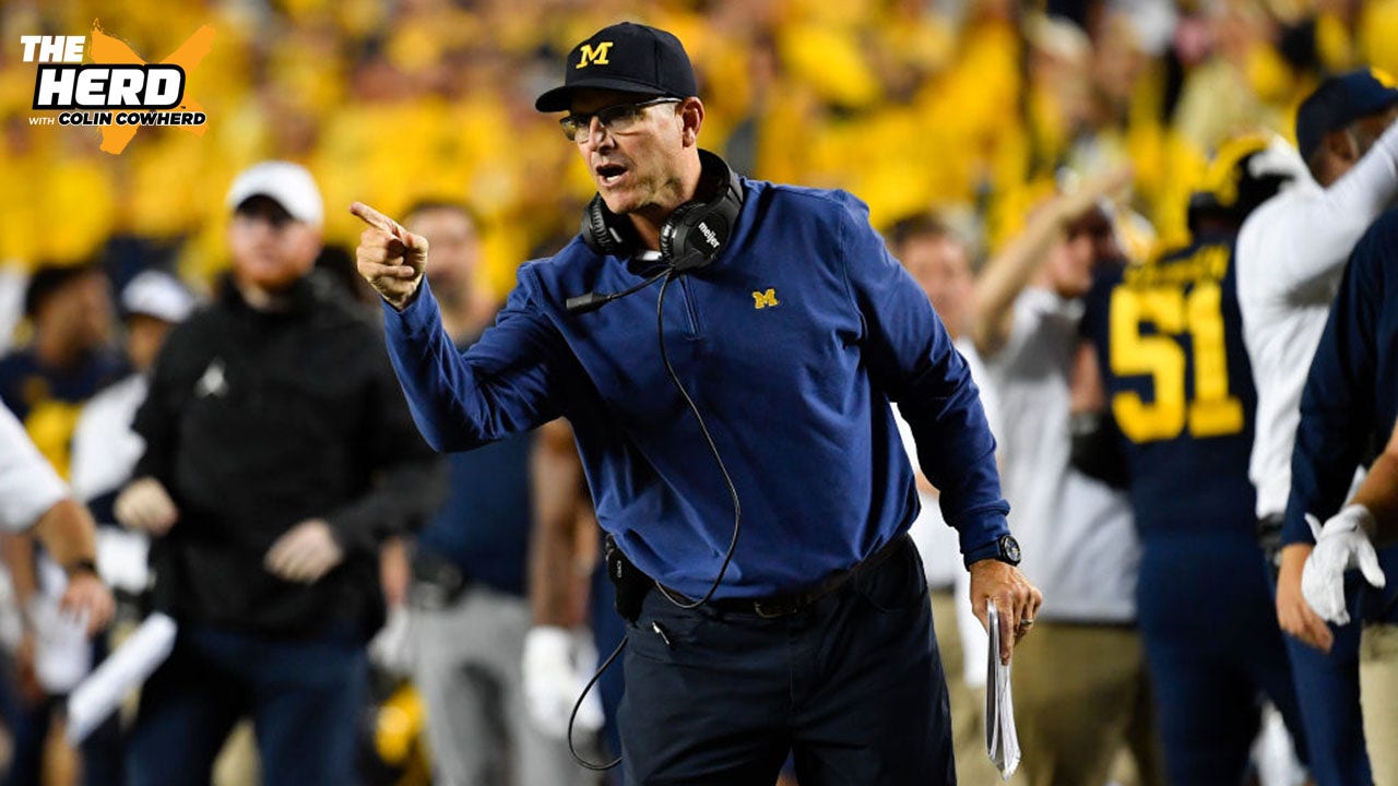 Joel Klatt: 'I won’t be shocked, but I would be a little surprised if Jim Harbaugh leaves Michigan' I THE HERD