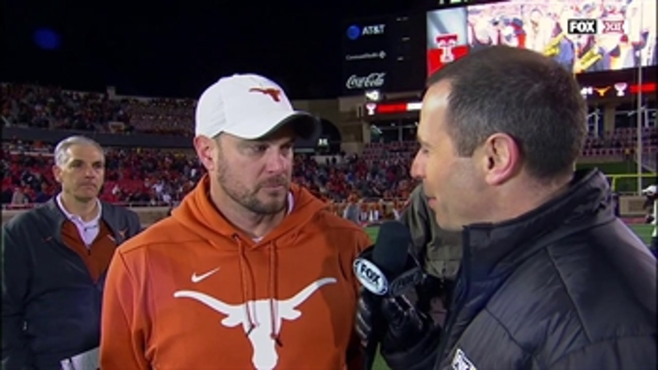 Tom Herman on thrilling Texas Victory over Texas Tech
