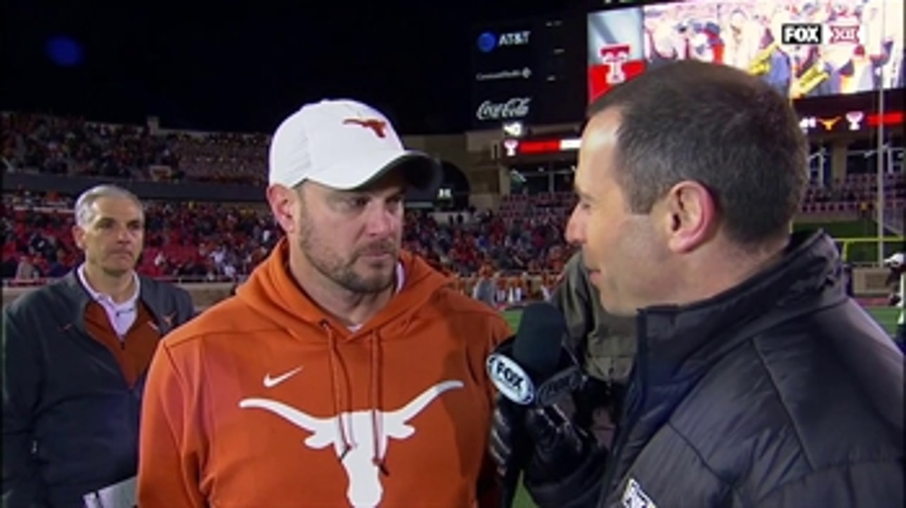Tom Herman on thrilling Texas Victory over Texas Tech