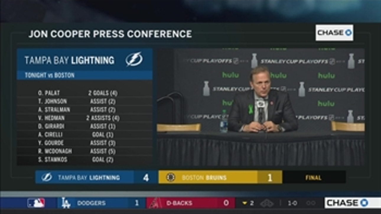 Jon Cooper struggles to put into words how important Ondrej Palat is