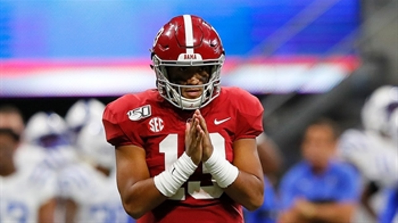 Tua or Jalen Hurts? Marcellus Wiley and Reggie Bush discuss who will win the Heisman