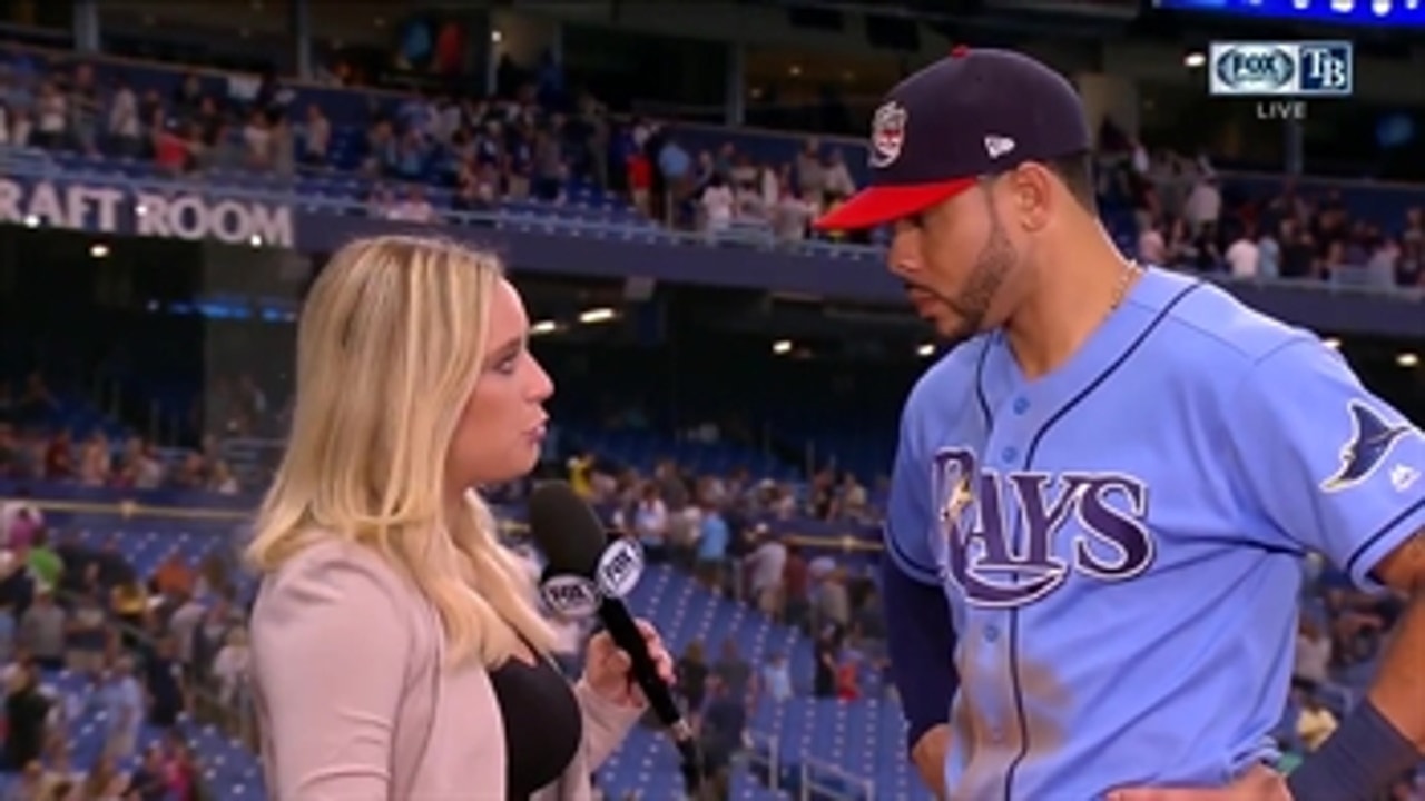 Tommy Pham talks about the series split with Yankees