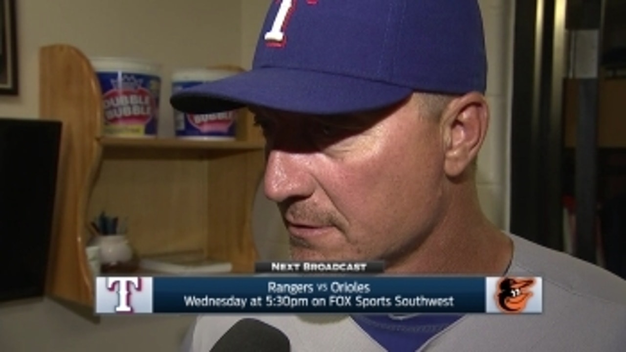 Jeff Banister on Lucroy, Darvish in 5-1 loss to Orioles