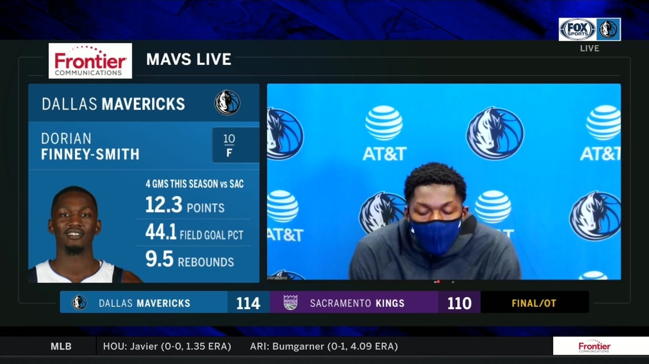 'I feel like we took a step forward today' - Dorian Finney-Smith | Mavs Live