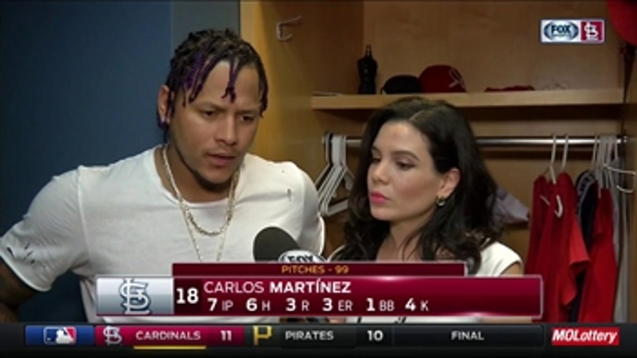 Carlos Martinez wants to focus on improving in the first inning