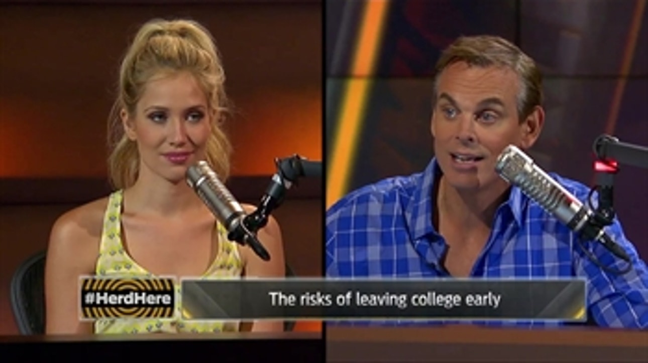 Cowherd: Steroid usage can be linked to cost of college tuition - 'The Herd'