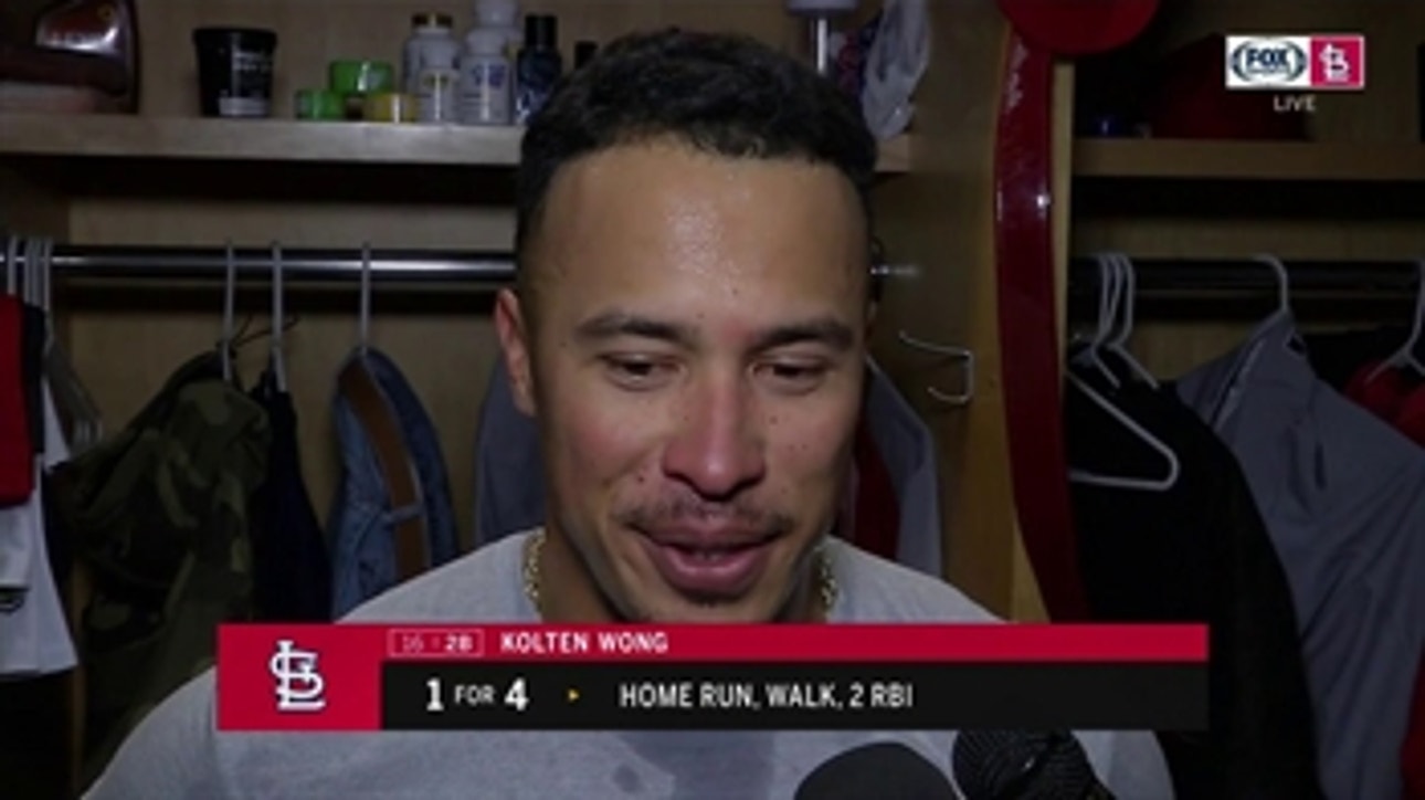 Wong on Yadi playing third in the 11th: 'He can play anything'