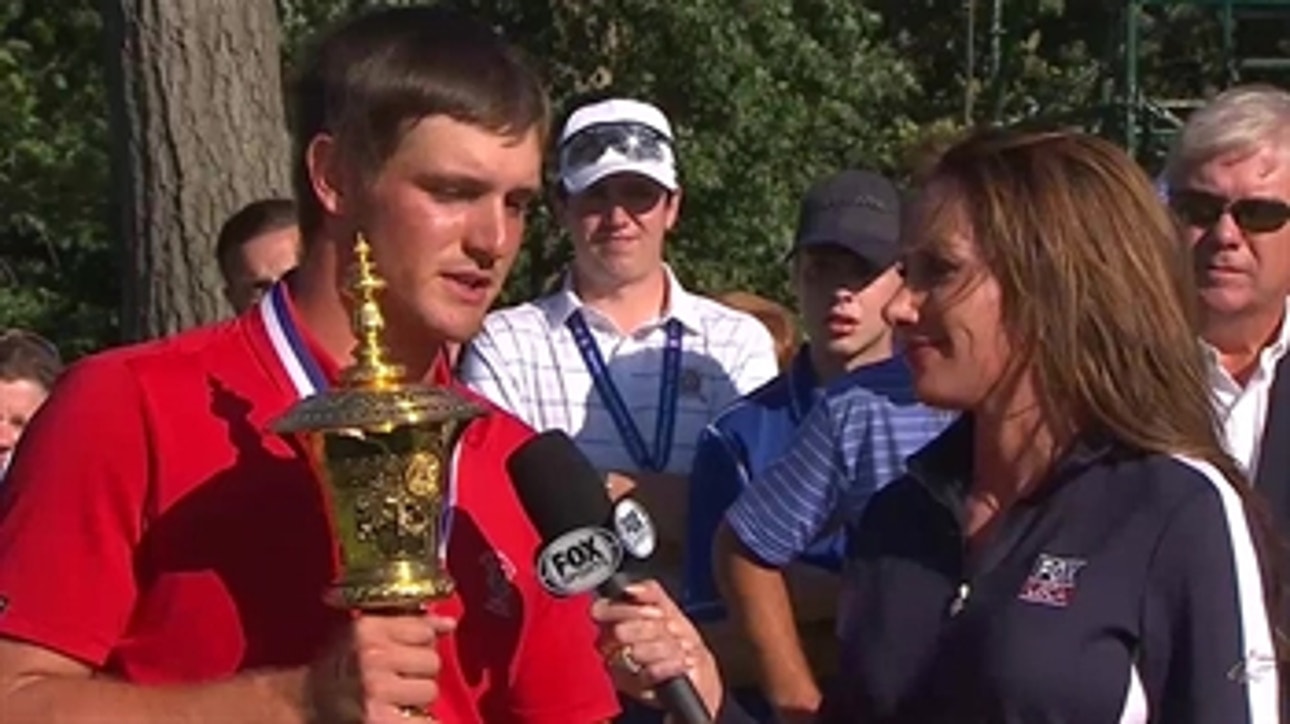 DeChambeau defeats Bard to win 2015 Amateur Championship