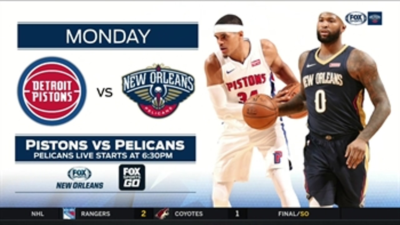 Detroit Pistons vs. New Orleans Pelicans preview ' Pelicans Live