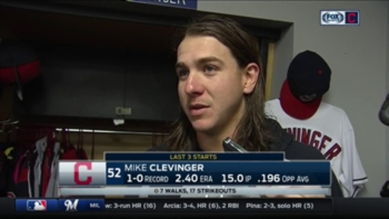 Despite outcome, Mike Clevinger feels that he can build off start for Tribe